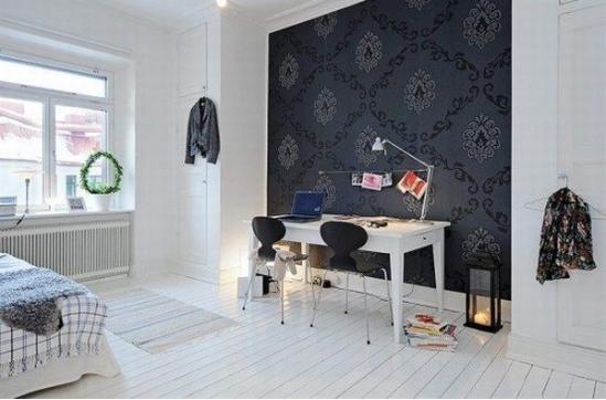 Tường hoa nhà đẹp mùa thu